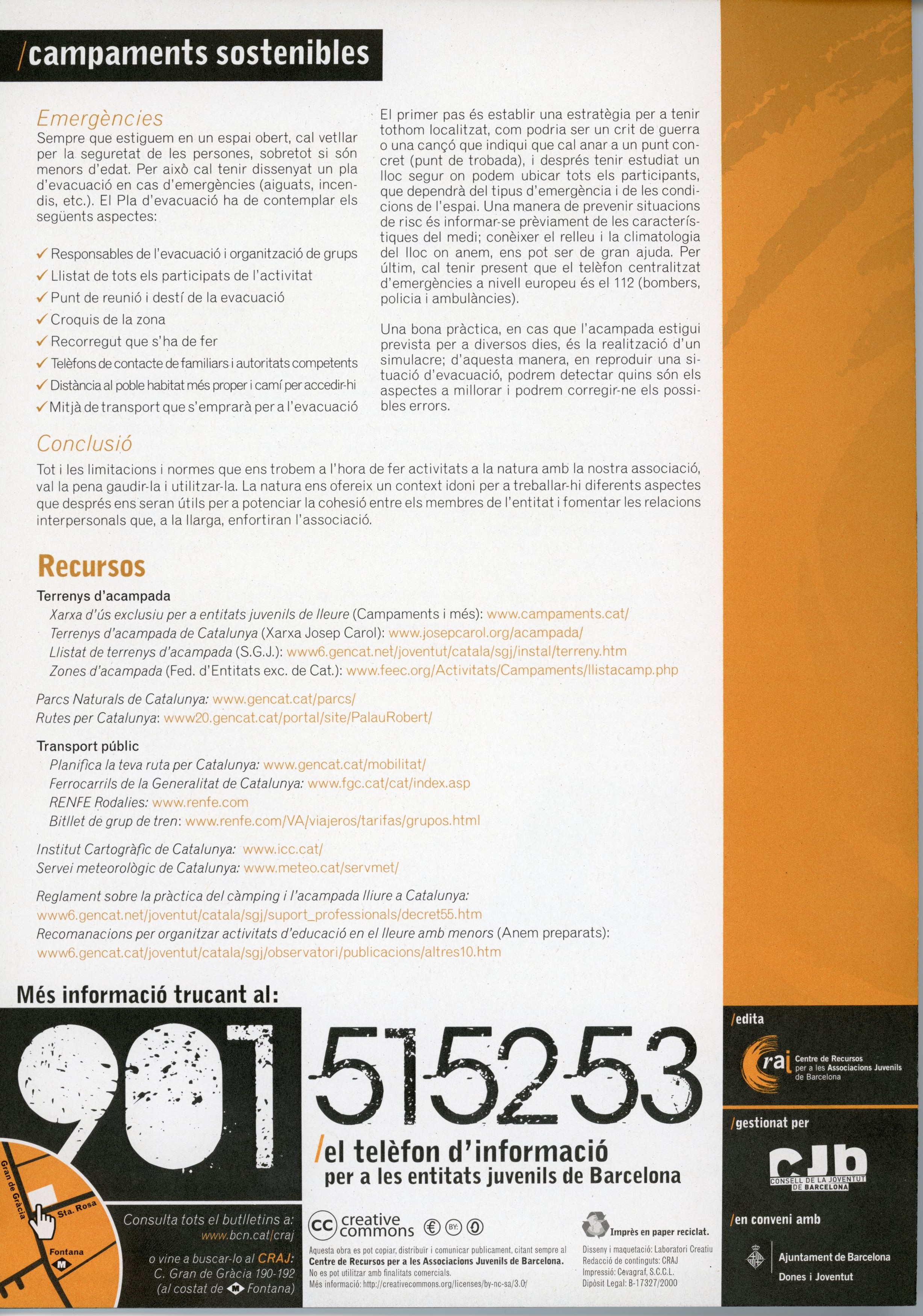 Campaments sostenibles : Activitats associatives en espais de natura - Miniatura 2